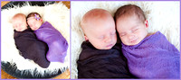 Newborn Twins.Max&Jillian