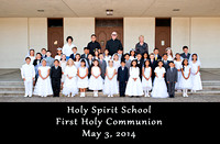 HOLY SPIRIT Communion Phots 2014